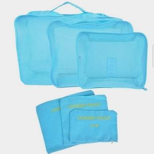 6 set travel packing cubes